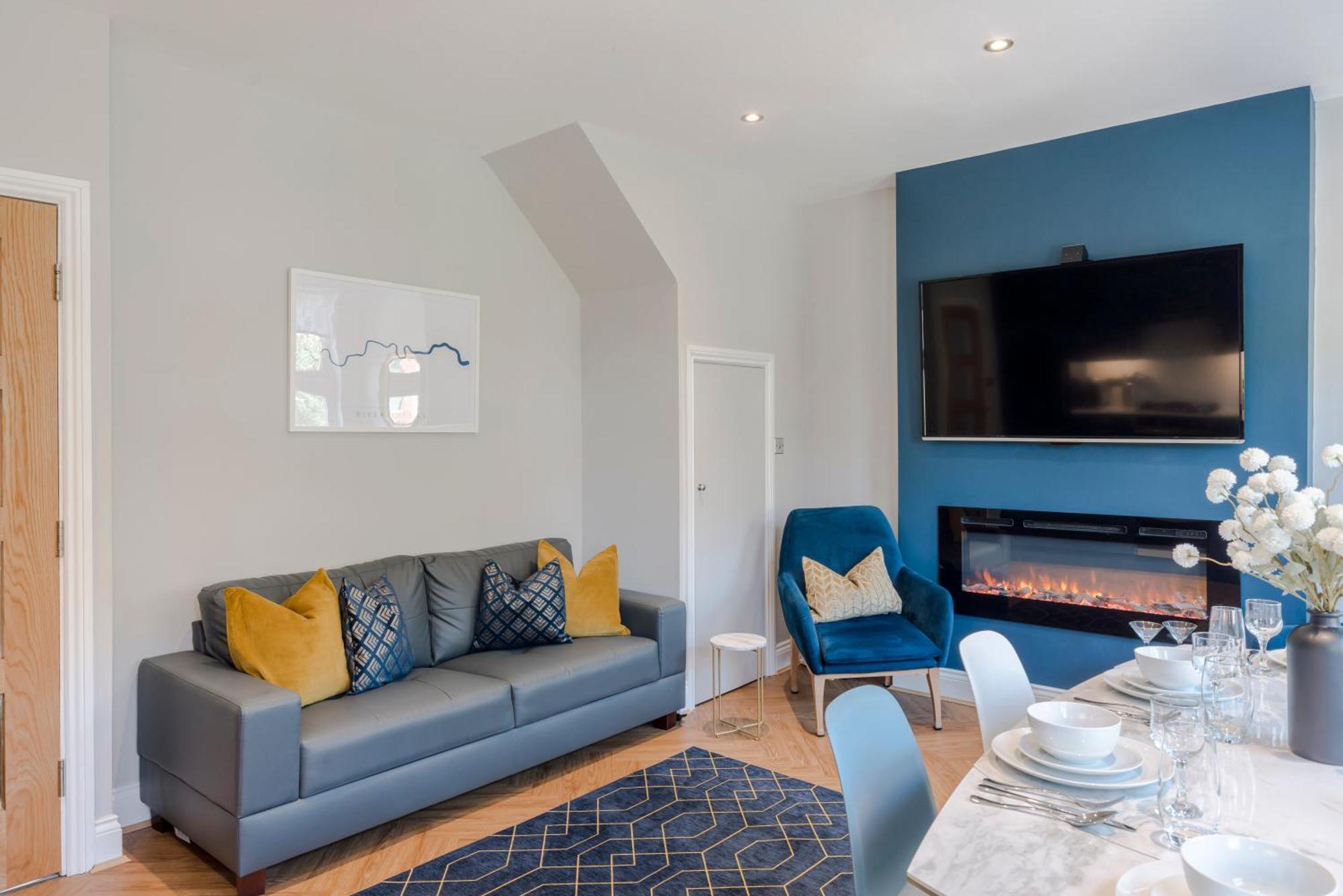 Stunning 3 Bed Duplex Apartment In The Heart Of West Hampstead Лондон Экстерьер фото