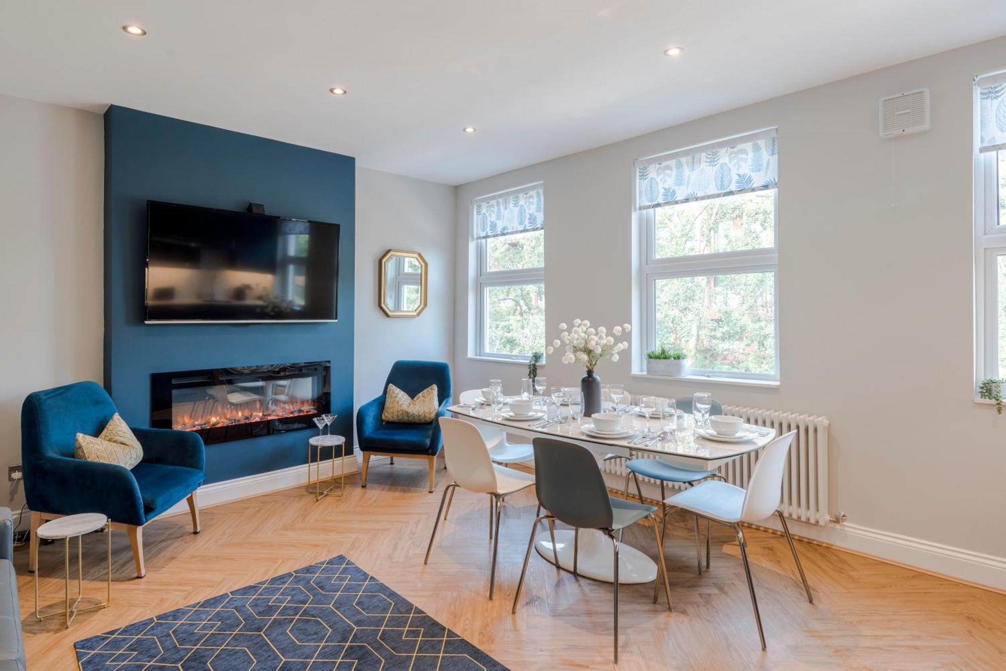 Stunning 3 Bed Duplex Apartment In The Heart Of West Hampstead Лондон Экстерьер фото